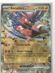 carte pokémon koraidon ex 197