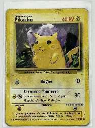carte pokémon pikachu 58/102 fr
