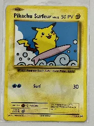 carte pokémon pikachu surfeur 111/108 fr