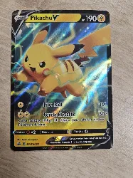 carte pokémon pikachu v swsh063 fr