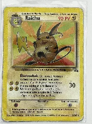 carte pokémon raichu 29/62 fr