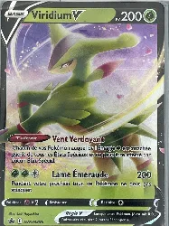 carte pokémon viridium v swsh295 fr