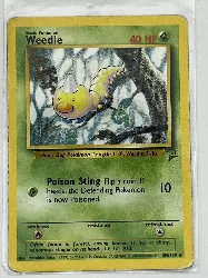 carte pokémon weedle 100/130 en