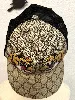 casquette gucci en toile gg supreme imprimé tigre