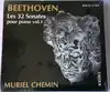 cd beethoven - muriel chemin - les 32 sonates pour piano vol. 1 (2000)