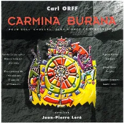 cd carl orff, chœur & orchestre français d'oratorio, jean - pierre loré - carmina burana (1995)