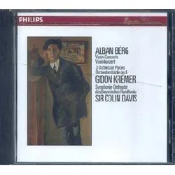 cd concerto pour violon et orchestre, 3 pièces pour orchestre opus 6