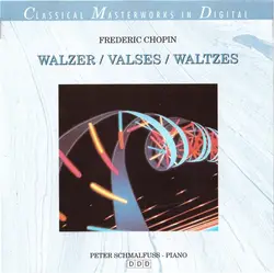 cd frédéric chopin, peter schmalfuss - walzer = valses = waltzes (1997)
