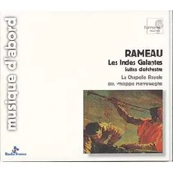 cd indes galantes : suite d'orchestre