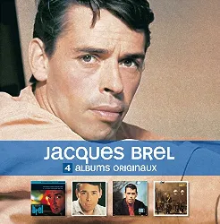 cd jacques brel - 4 albums originaux (2010)