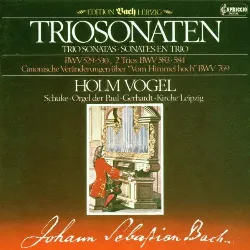 cd johann sebastian bach, holm vogel - triosonaten (1982)