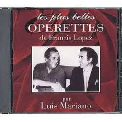 cd les plus belles operettes de francis lopez