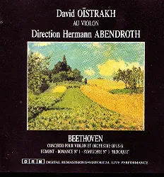 cd ludwig van beethoven, david oistrach - beethoven / d.oistrach (1989)