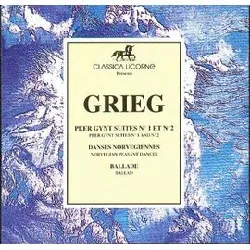 cd peer gynt suite n°1 op.46 - suite n°2 op.55 - danses norvéiennes des paysans..