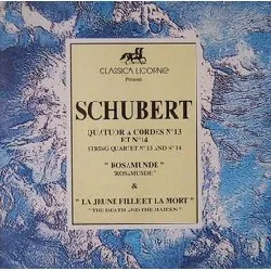 cd quatuor a cordes n° 13 et n° 14 (rosamunde et la jeune fille et la mort)