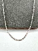 chaîne argent maille forçat argent 800 millième (19 ct) 15,27g