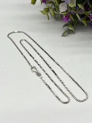 chaine argent maille vénitienne argent 925 millième (22 ct) 4,47g