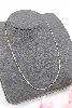 chaîne maille corde or 750 millième (18 ct) 1,30g