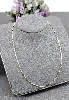 chaîne maille forçat limé or 750 millième (18 ct) 9,27g