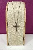 chaine + pendentif croix gucci argent 925 millième (22 ct) 11,91g