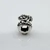 charm argent gnoce en forme de rose argent 925 millième (22 ct) 1,92