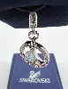 charm swarovski peace and love en cristal étincelant-symbole universel de la paix