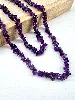 collier/sautoir en améthyste