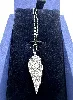 collier swarovski avec pendentif en forme d'aile pavé de cristaux incolores