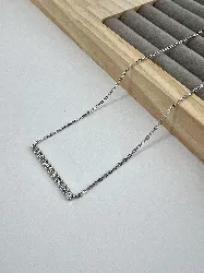 collier swarovski barrette en cristal