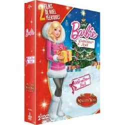 dvd barbie collection noël : un merveilleux noël + la magie de noël - pack