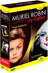 dvd coffret muriel robin 2 - a l'olympia, tout m'énerve / au zénith, toute seule comme une grande