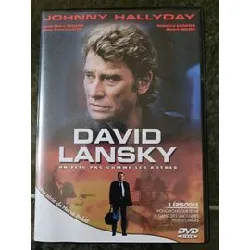 dvd david lansky - 3 épisodes - johnny hallyday