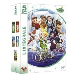 dvd fée clochette coffret intégral 5 dvd