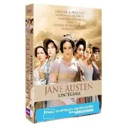 dvd jane austen - l'intégrale : orgueil & préjugés + raison et sentiments + mansfield park + northanger abbey + persuasion + emma 