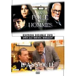 dvd la folie des hommes + l'associé - pack
