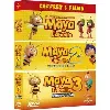dvd la grande aventure de maya l'abeille + maya l'abeille 2 : les jeux du miel + maya l'abeille 3 : l'oeuf d'or