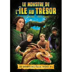 dvd les aventuriers de l'île au trésor : le monstre