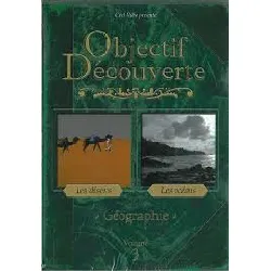 dvd objectif découverte géographie - les déserts & les océans