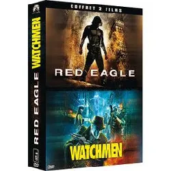 dvd red eagle + watchmen - les gardiens - pack