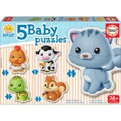 educa baby puzzles animaux