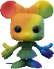 figurine funko! pop - it gets better project n°23 - minnie mouse - arc - en - ciel (56129)