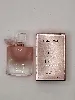 flacon eau de parfum lacôme la vie est belle vanille nude 4ml