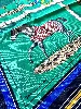 foulard/ carré 90 hermès couvertures et tenues de jour en soie fond vert