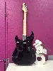 guitare electrique shiver stratocaster ges 50 bk