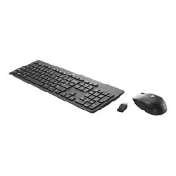 hp business slim - ensemble pavé numérique et souris - sans fil - 2.4 ghz - français