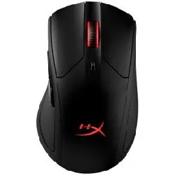 hyperx pulsefire dart gaming - souris - ergonomique - 6 boutons - sans fil - 2.4 ghz - récepteur sans fil usb - noir - pour victus