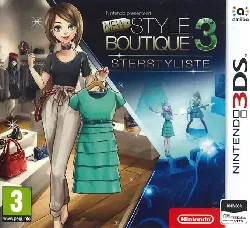 jeu 3ds new style boutique 3