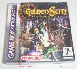 jeu gba golden sun - l'age perdu