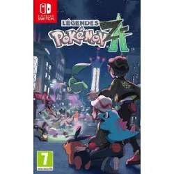 jeu nintendo switch légendes pokémon : z-a