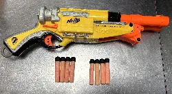 jouet pistolet nerf fusil à pompe barrel break ix-2v